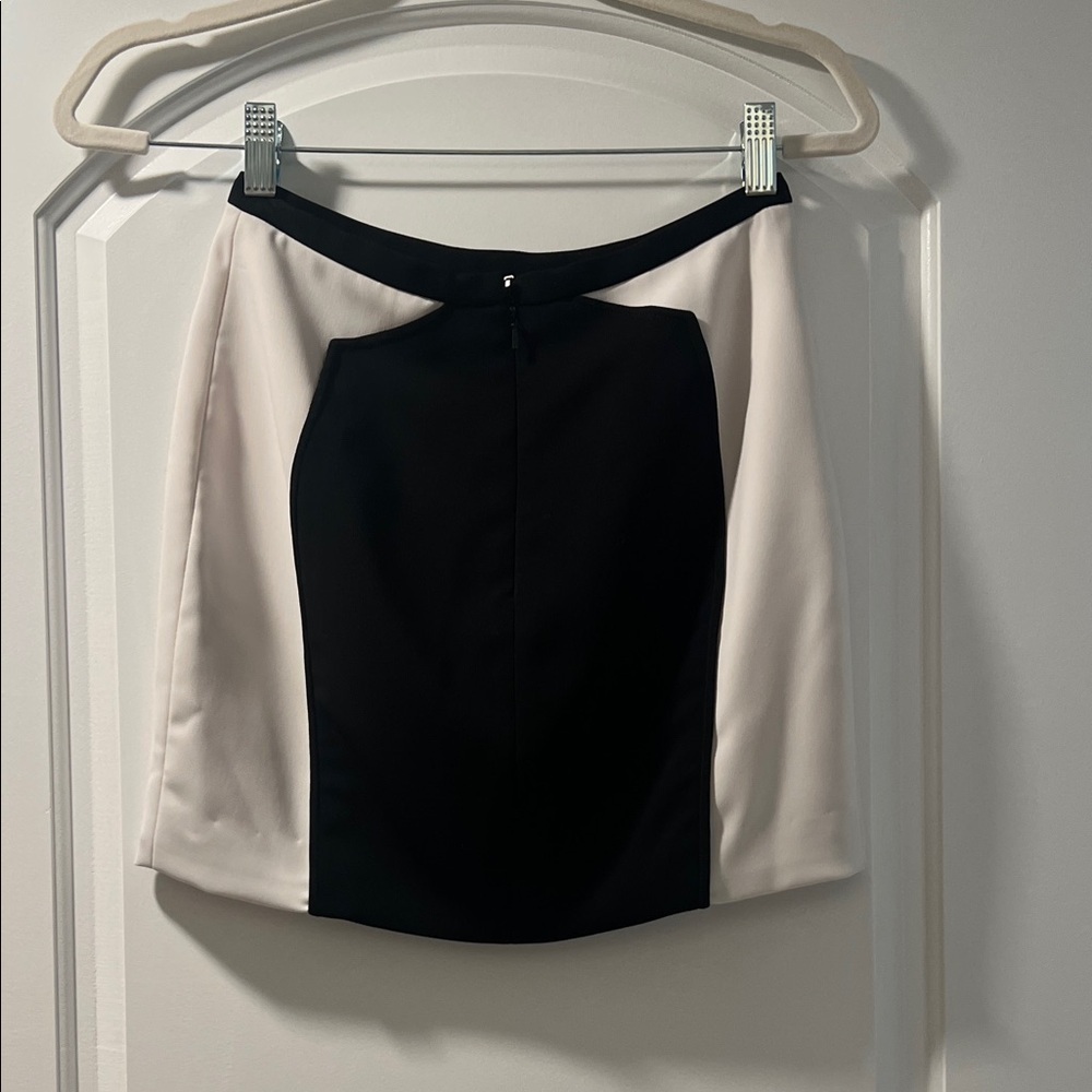 JAY GODFREY Black and White Mini Skirt - Picture 3 of 6